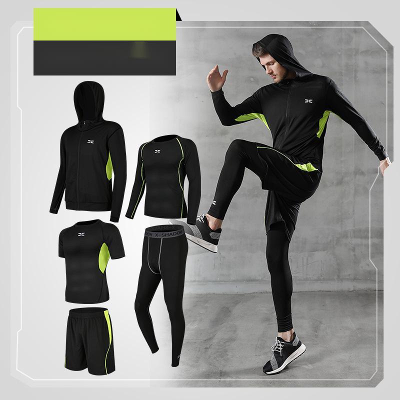 Men five-piece training suit