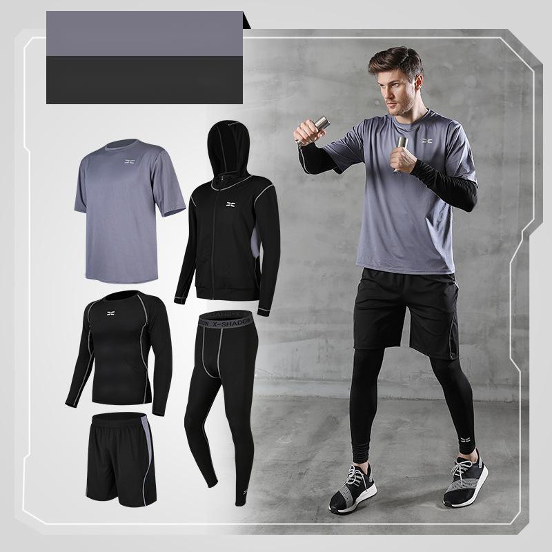 Men five-piece training suit