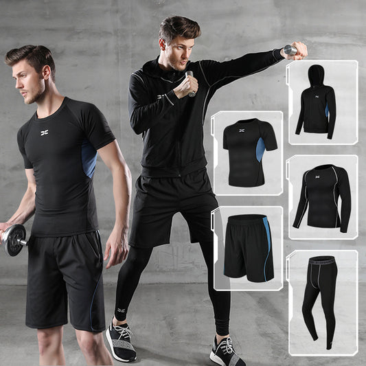 Men five-piece training suit