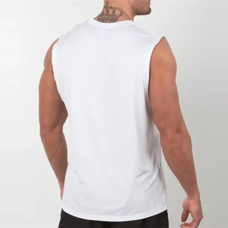 Men's Bodybuilding Plain Tank Top