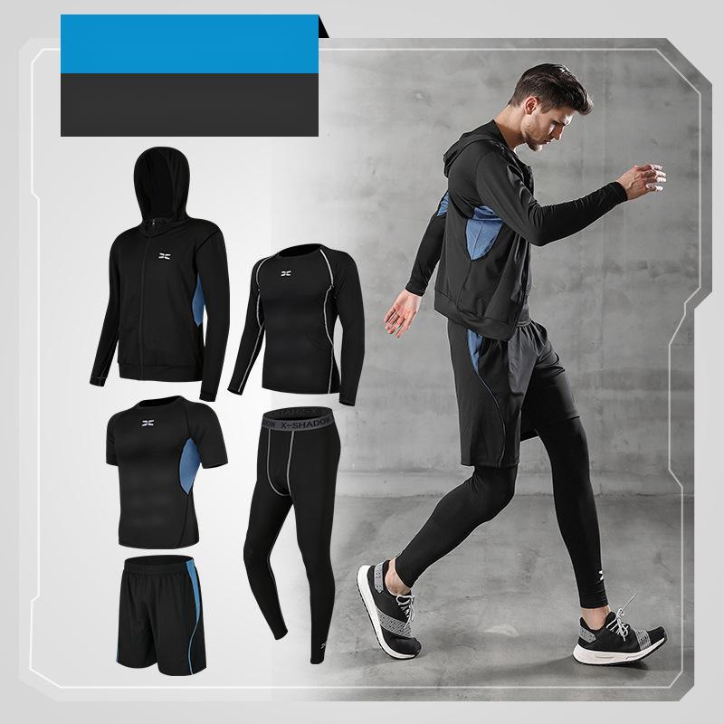 Men five-piece training suit