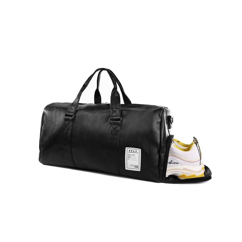 Casual Leather Duffle Bag