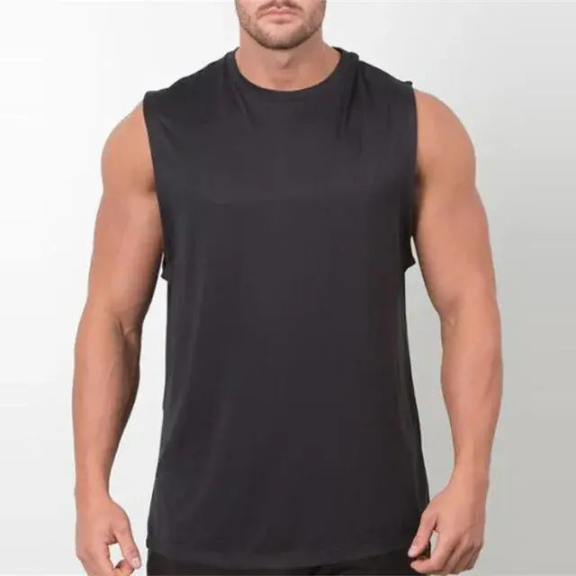 Men's Bodybuilding Plain Tank Top