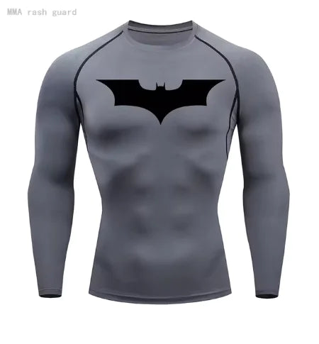 Men's Long and Short Sleeve Compression Shirt