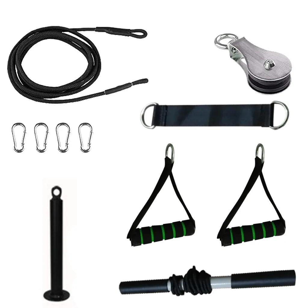 Fitness Diy Pulley Cable Workout Equipment