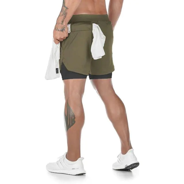 Workout Shorts With Phone Pocket