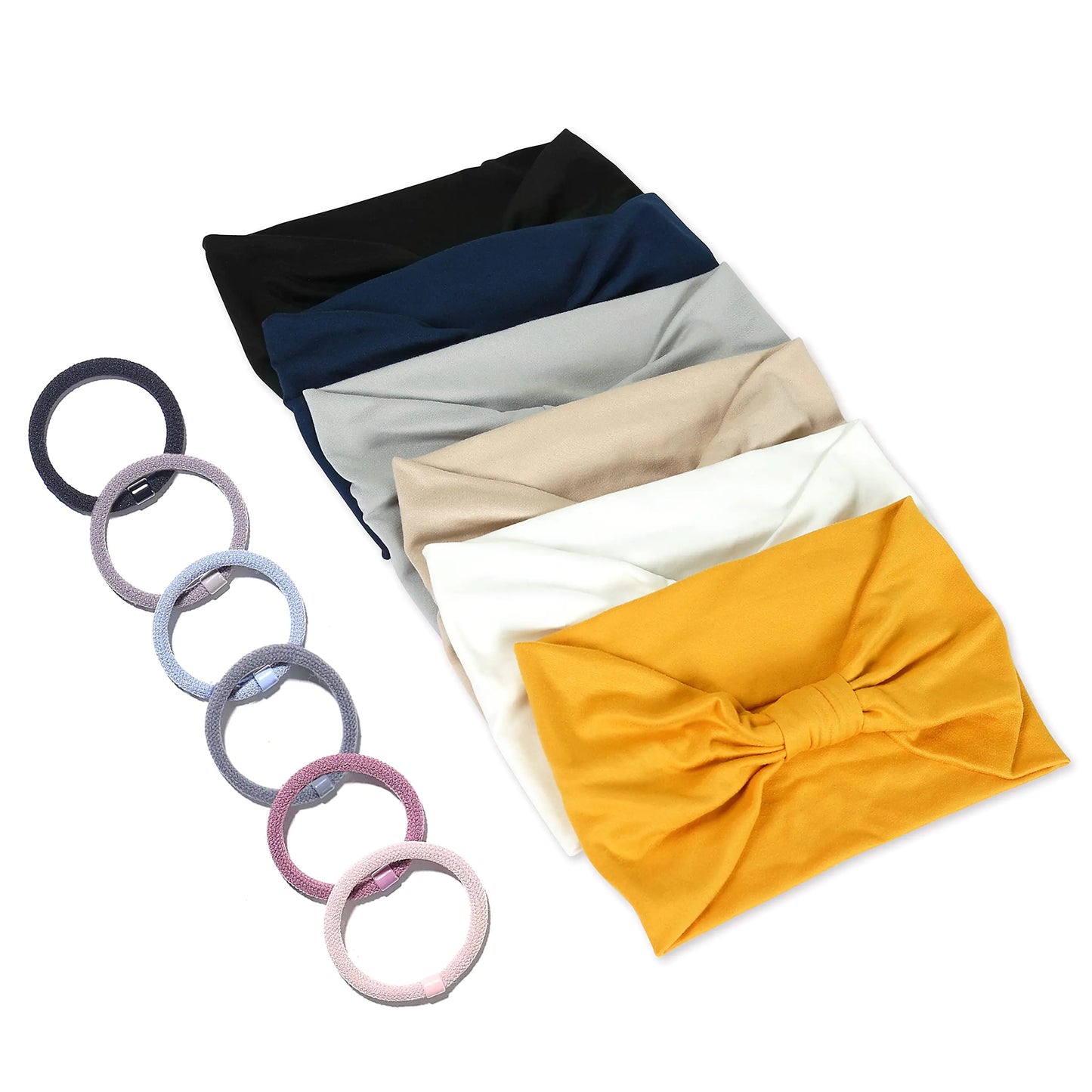 GILI 6 Pack Wide Headbands for Women