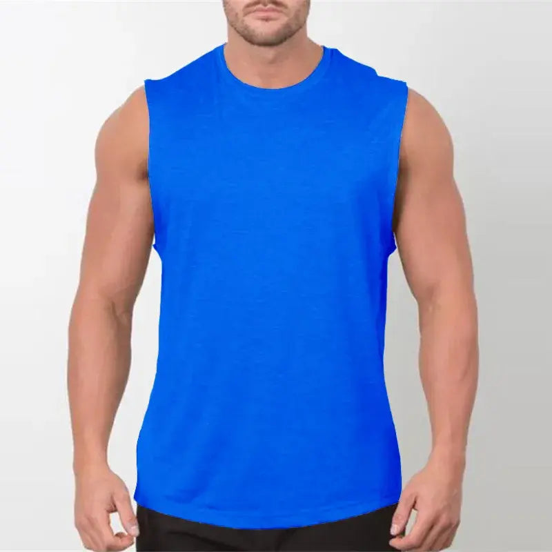 Men's Bodybuilding Plain Tank Top