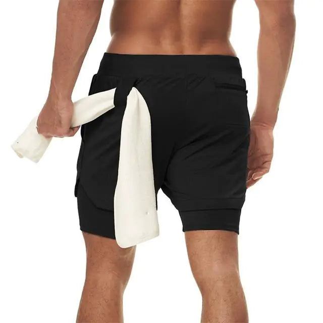 Workout Shorts With Phone Pocket