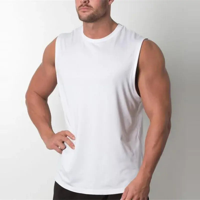 Men's Bodybuilding Plain Tank Top