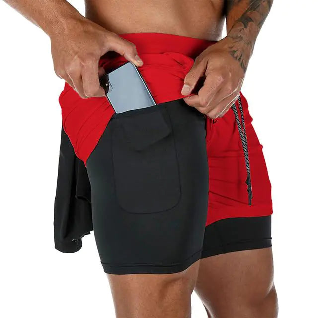 Workout Shorts With Phone Pocket