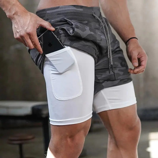 Workout Shorts With Phone Pocket