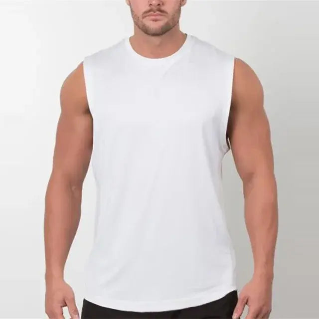 Men's Bodybuilding Plain Tank Top