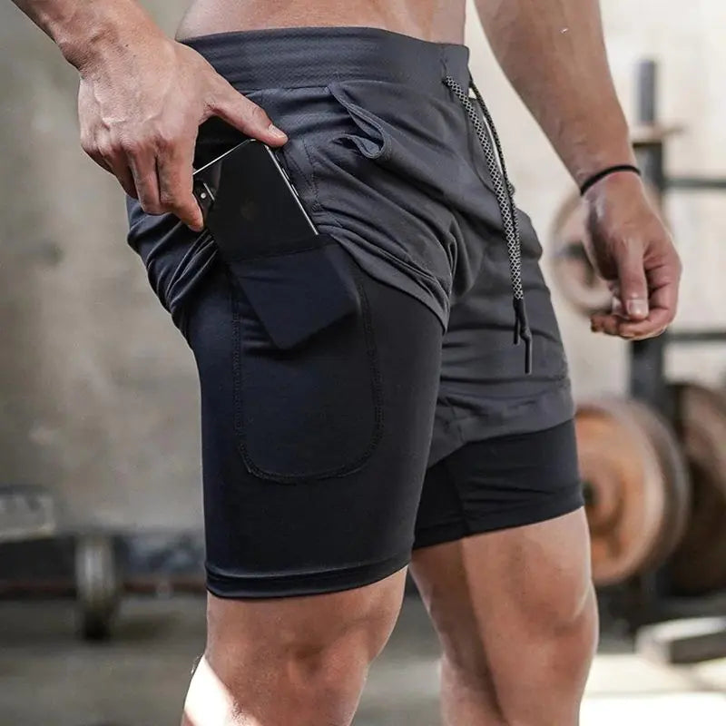 Workout Shorts With Phone Pocket