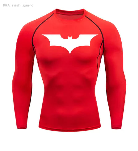 Men's Long and Short Sleeve Compression Shirt