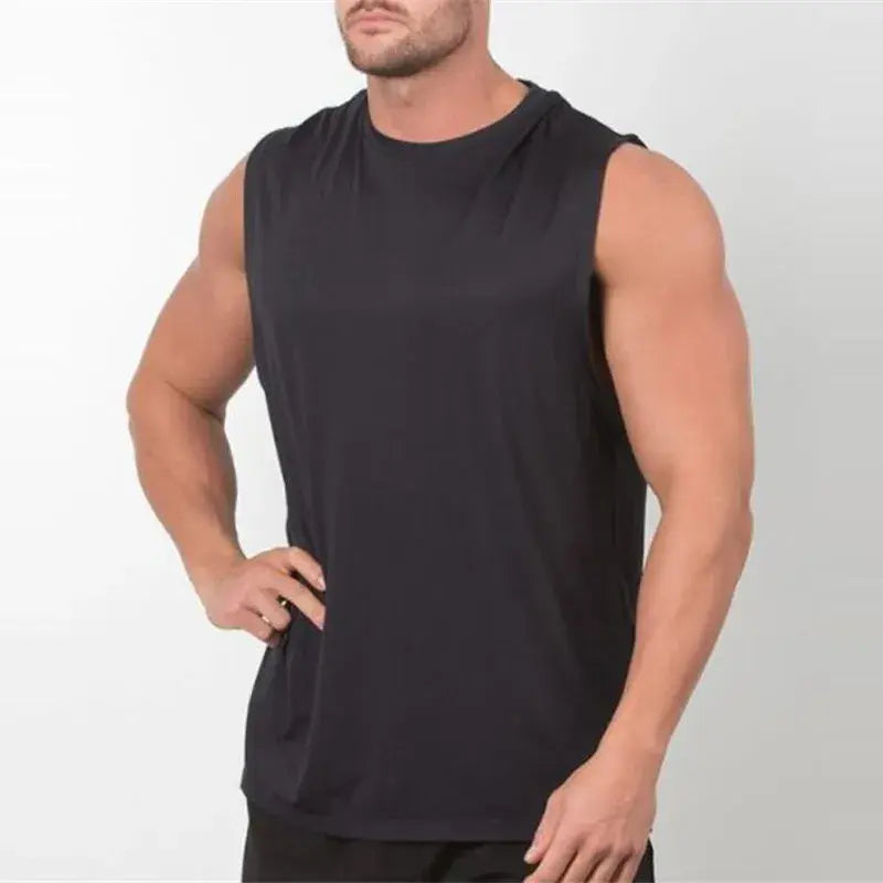 Men's Bodybuilding Plain Tank Top